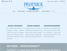 Tablet Screenshot of pilotnick.com